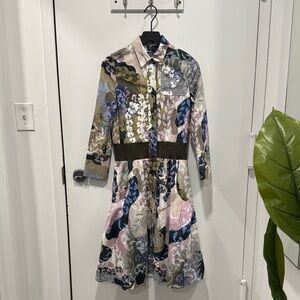 NNA Floral Long-Sleeve Dress